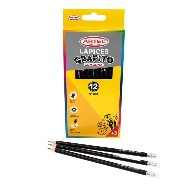 LAPIZ GRAFARTEL 2 HB HEXAGON C/G