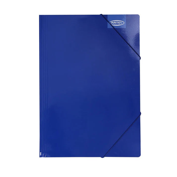 CARPETA C/ELASTICO AZUL ARTEL