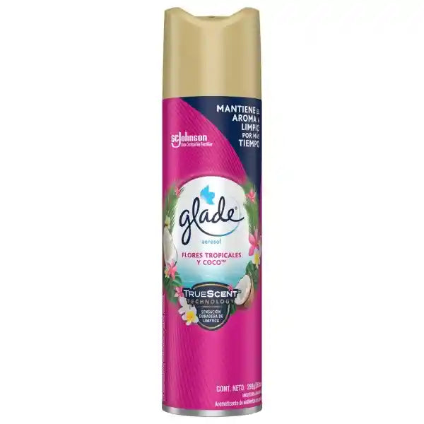 DESODORANTE AMBIENTAL GLADE FLORES TROPICALES 360 ML