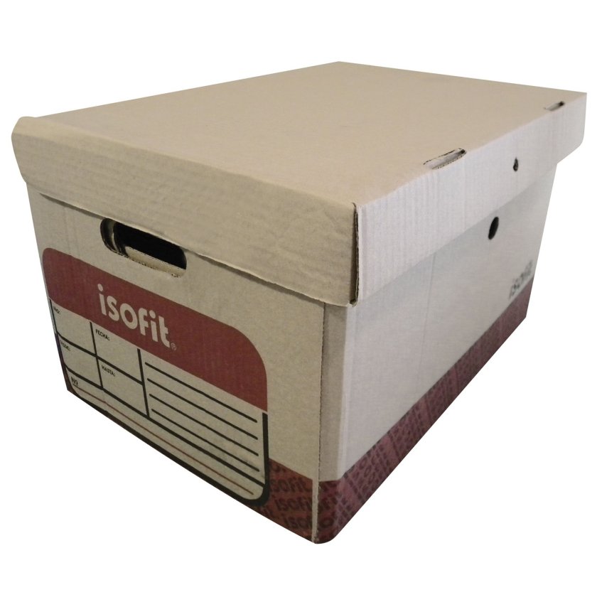 CAJA DE ARCHIVO ISOFIT AMERICANA 414X303X257 MM