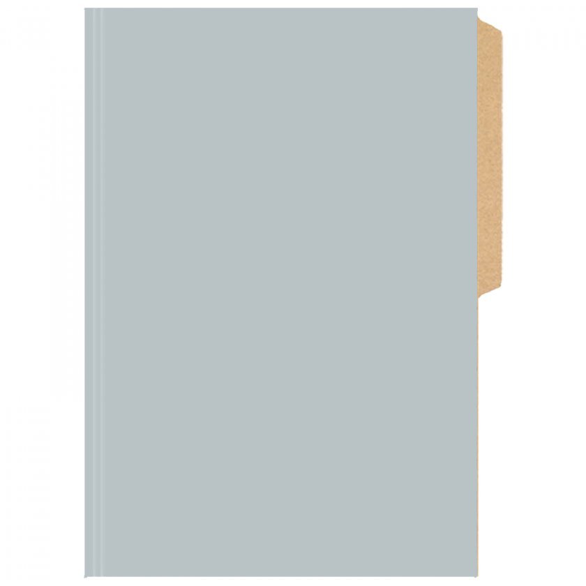 CARPETA CARTULINA PIG. GRIS BRILLANTE BUHO