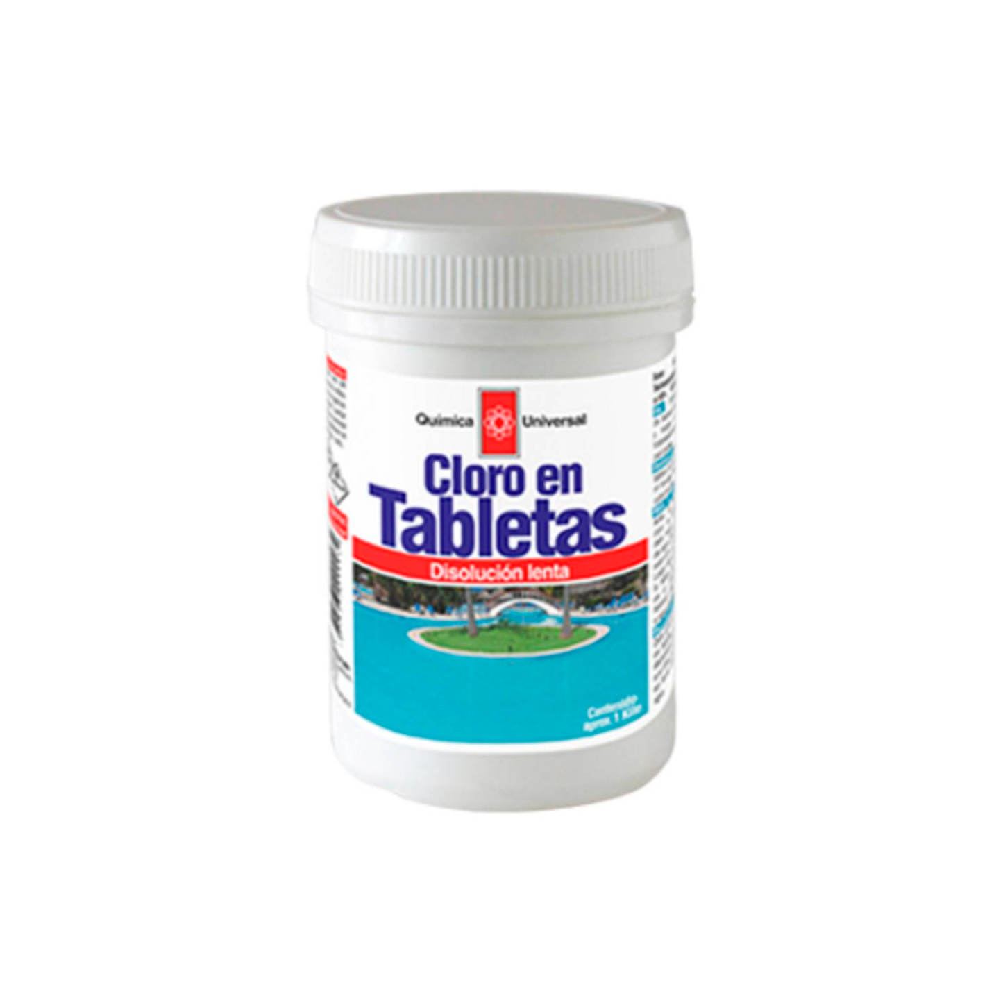 TABLETAS DE CLORO 50 UNIDADES 1 KG QUIMICA UNIVERSAL