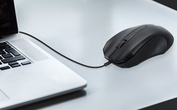 XTECH MOUSE ALAMBRICO USB 3D DE 3 BOTONES