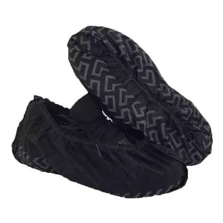 CUBRE CALZADO MICROPO ANTIDESLIZANTE DESECHABLE NEGRO CAJA 100 UND