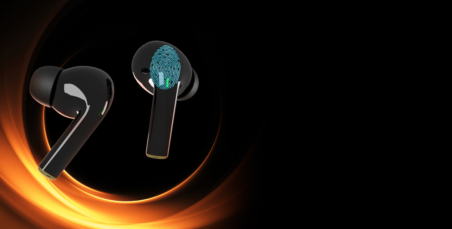 KLIPX AUDIFONOS TWS TUNEFIBUDS 37HRS AUTONOMIA BLANCO