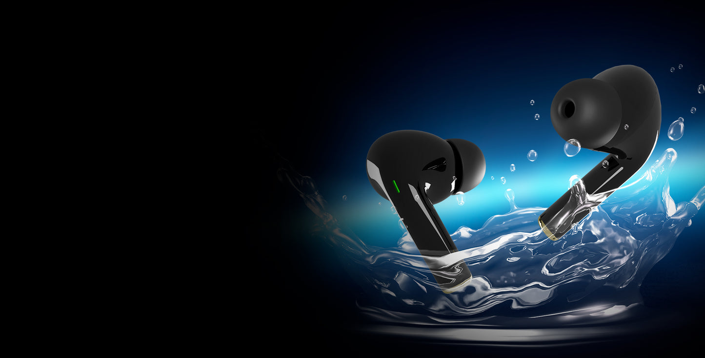 KLIPX AUDIFONOS TWS TUNEFIBUDS 37HRS AUTONOMIA BLANCO