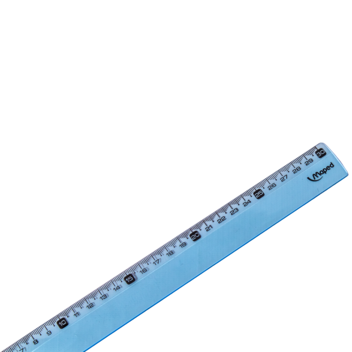 REGLA 30CM. CRISTAL