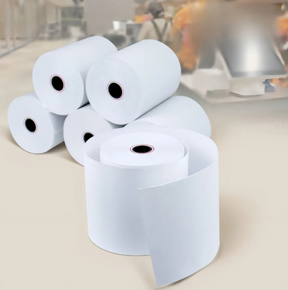 ROLLO TERMICO 48GR ROLLO PAPEL TERMICO 80X80 MM GACCOA (PACK 5 ROLLOS)