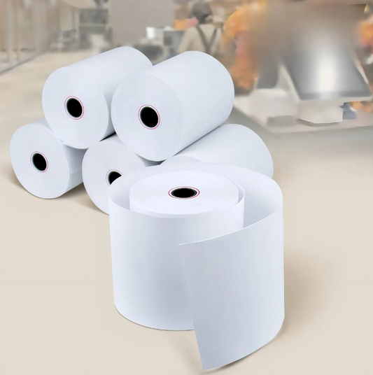 ROLLO TERMICO 48GR ROLLO PAPEL TERMICO 80X80 MM GACCOA (PACK 5 ROLLOS)