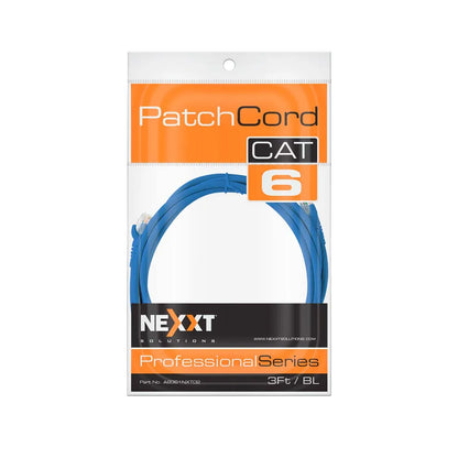 NXT UTP PATCH CORD CAT6 1M CM - AZUL