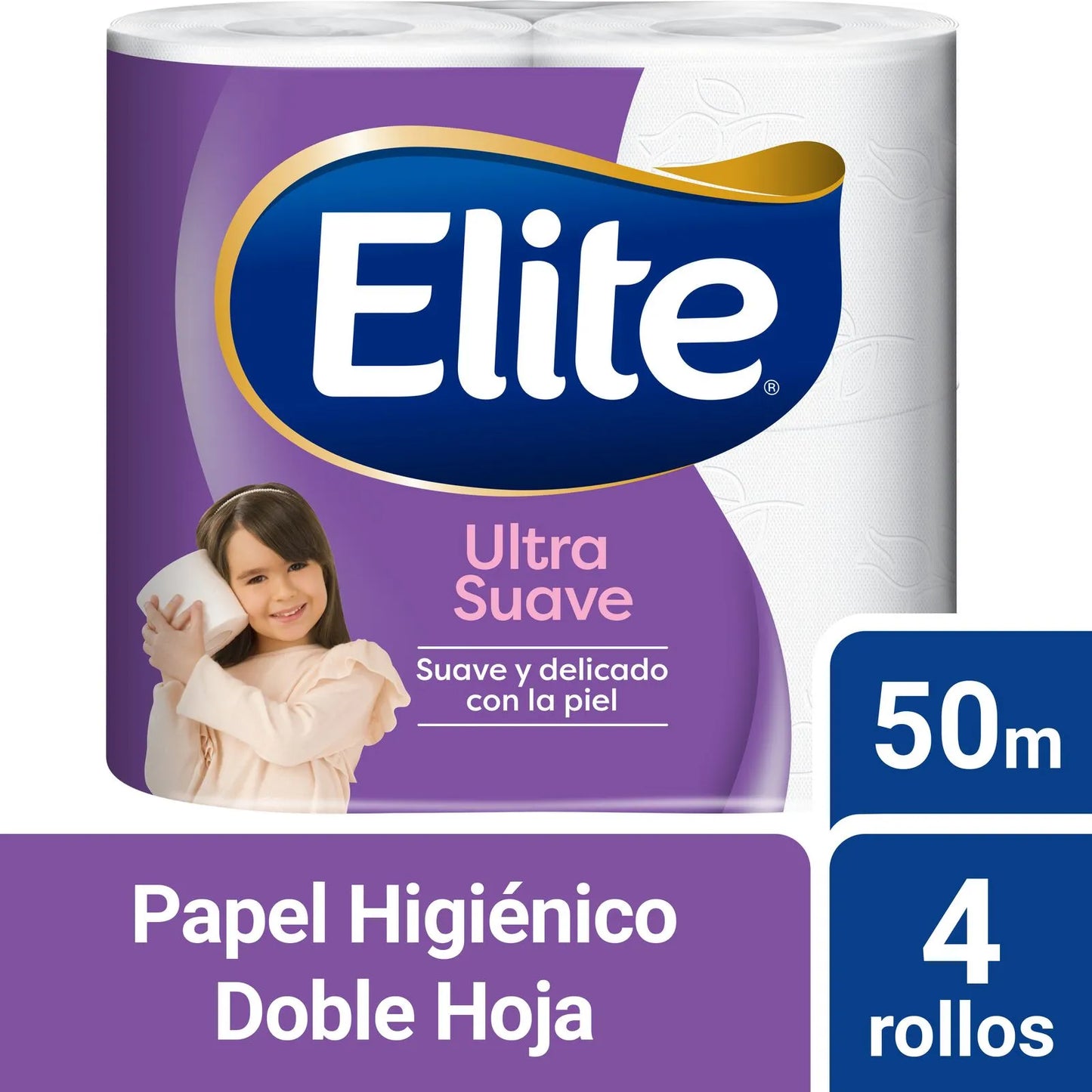 PAPEL HIGIÉNICO ULTRA SUAVE H/D BLANCO ELITE 50 MT X 32 ROLLOS ELITE