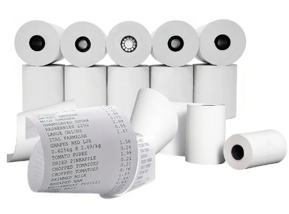 ROLLO TERMICO 48GR ROLLO PAPEL TERMICO 80X80 MM GACCOA (PACK 5 ROLLOS)