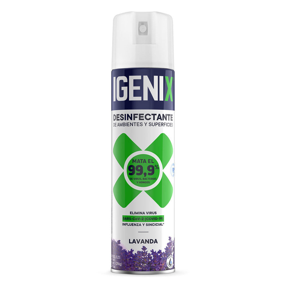 DESINFECTANTE EN AEROSOL LAVANDA IGENIX 360 CC