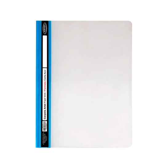 CARPETA ARTEL FAST VINIL CARTA AZUL