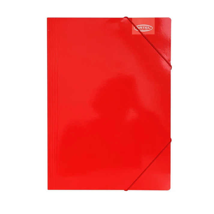 CARPETA C/ELASTICO ROJO ARTEL