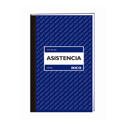 LIBRO ASISTENCIA AUCA AT-500-100 - 100 HOJAS