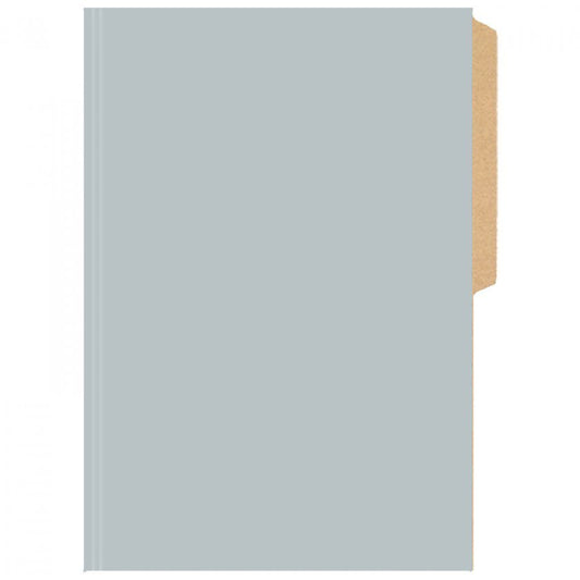CARPETA CARTULINA PIG. GRIS BRILLANTE BUHO