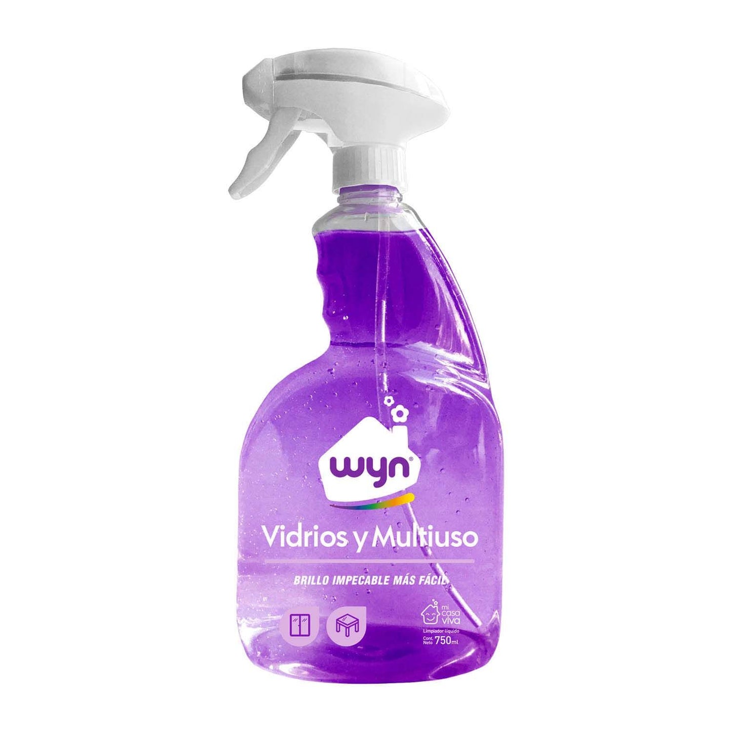 LIMPIAVIDRIOS MULTIUSO CON GATILLO WYN 750 ML