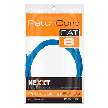 NXT UTP PATCH CORD CAT6 3M CM - AZUL
