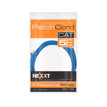 NXT UTP PATCH CORD CAT5E 1M CM - AZUL