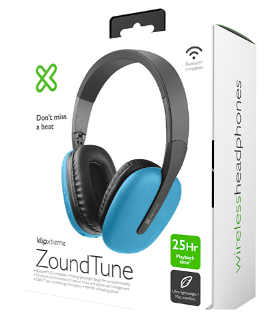KX HEADPHONES WLS-BT KWH-010PR ON-EAR 25HRS BLUETOOTH PURPLE