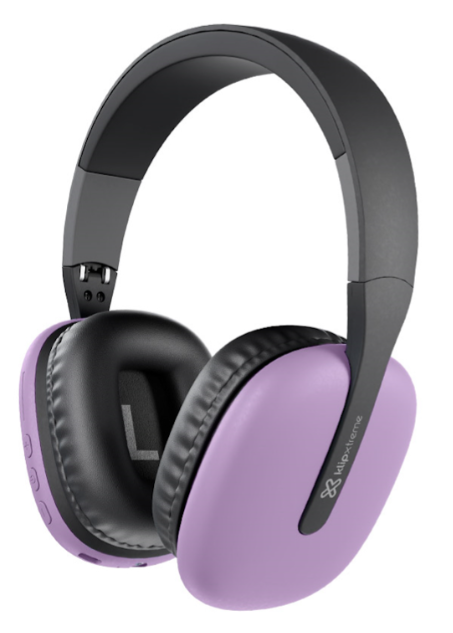 KX HEADPHONES WLS-BT KWH-010PR ON-EAR 25HRS BLUETOOTH PURPLE