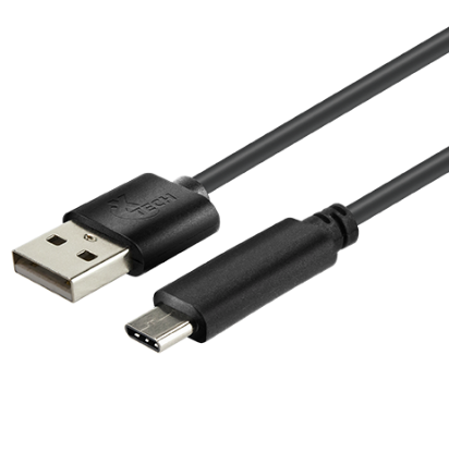 XTECH CABLE TIPO C MACHO A USB 2.0 MACHO 1,8 METROS