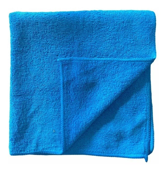 PAÑO MICROFIBRA 40X40 AZUL