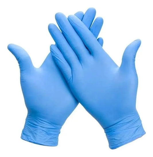 GUANTE NITRILO NO ESTERILES DESECABLES HYGIEINA SMART 3.5 G 24CM CAJA 100 UNDS (7 AZUL)