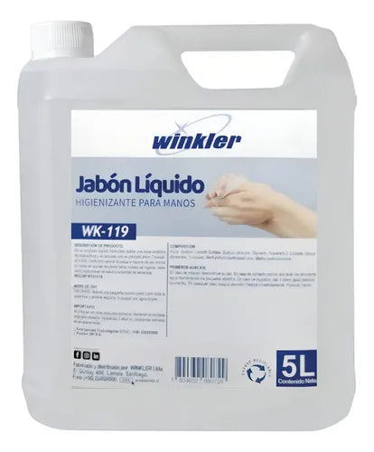 JABON HIGIENIZANTE TRICLOSAN 0.25% ENV. 5L WK-119