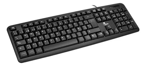 XTECH TECLADO ALAMBRICO USB 105 TECLAS ESPANOL NEGRO