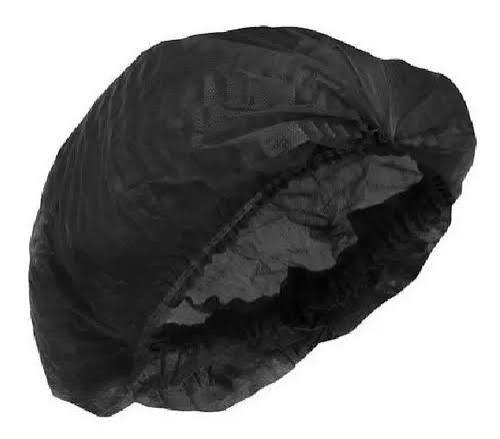 COFIA CLIP DESECHABLE HYGIEINA POLIETILENO SIN TEJER NEGRO CAJA 100 UND