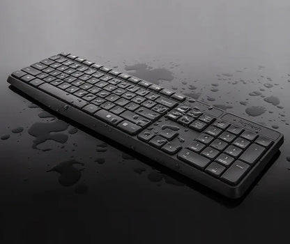 LOGITECH COMBO INALAMBRICO MK235 ANTIDERRAME/PATAS INCLINABL