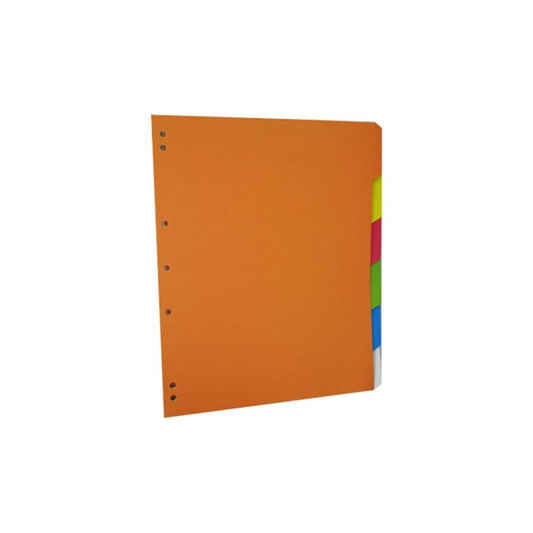 SEPARADOR CARTA 6 DIVIS. BRILLA. DUPLEX HALLEY