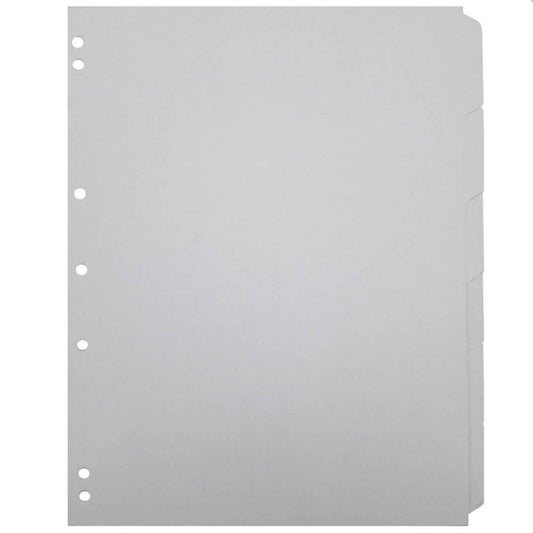 SEPARADOR HALLEY CARTA 6 DIVISIONES BLANCO