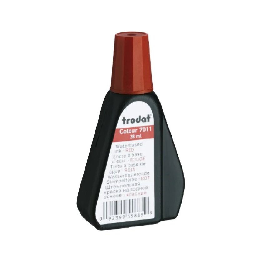 TINTA TAMPON TRODAT 28ML ROJO #7011