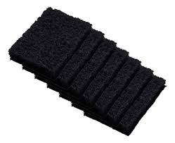 ABRASIVA FUERTE NEGRO 87X125MM 9500 10 UN