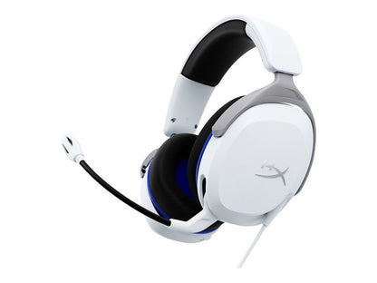 HYPERX HEADPHONES - FOR GAME CONSOLE - WIRED - CLOUD STINGER CORE PS5 2 WHIT