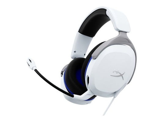 HYPERX HEADPHONES - FOR GAME CONSOLE - WIRED - CLOUD STINGER CORE PS5 2 WHIT