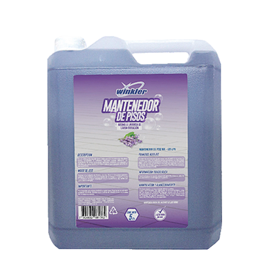 MANTENEDOR DE PISOS DUROS LAVANDA ENV. 5L. WK-635L