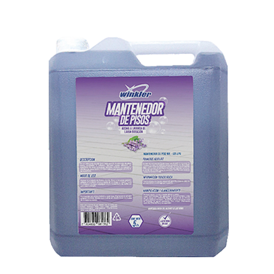 MANTENEDOR DE PISOS DUROS LAVANDA ENV. 5L. WK-635L