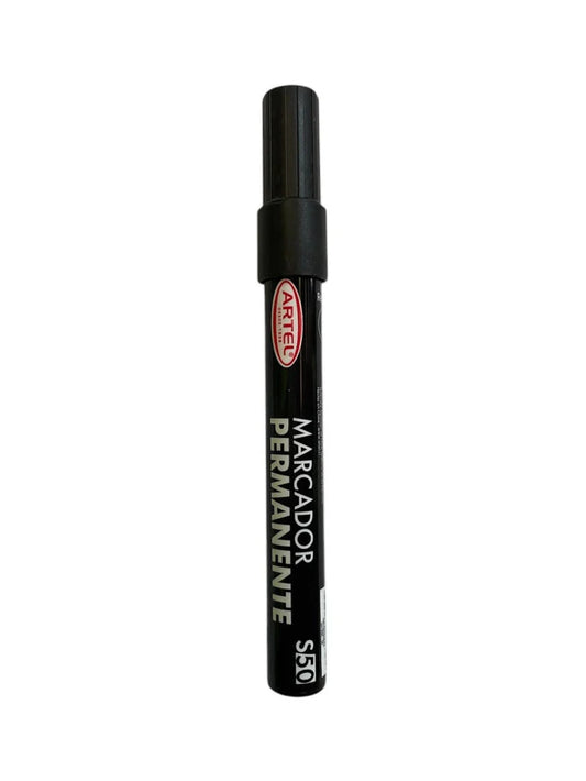MARCADOR PERMANENTE ARTEL PUNTA REDONDA 50 NEGRO