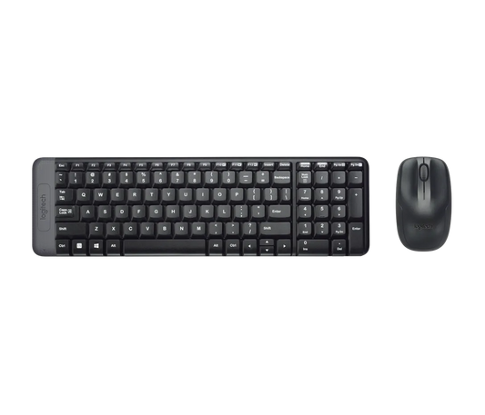 LOGITECH COMBO INALAMBRICO MK220 COMPACTO/SILENCIOSO/2.4GHZ