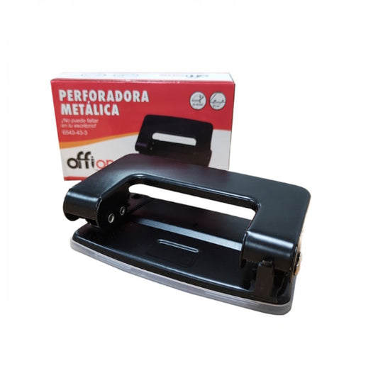 PERFORADOR 10 HJ OFFIONE METAL NEGRO CHICO