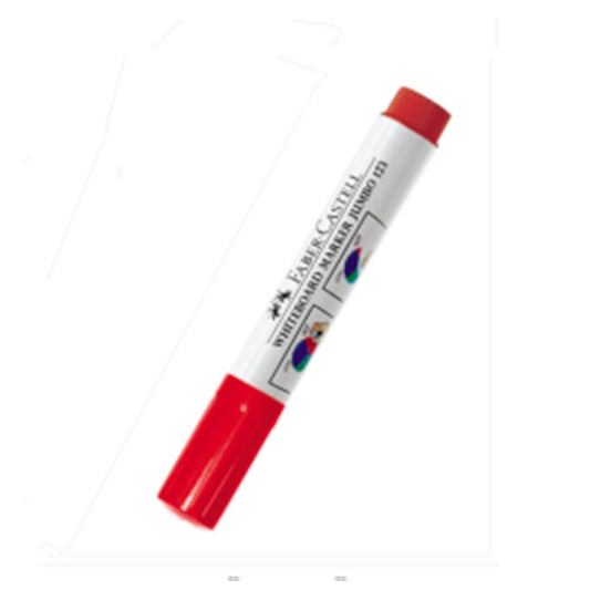 PLUMON PIZARRA FABER 123 JUMBO DESECH. ROJO