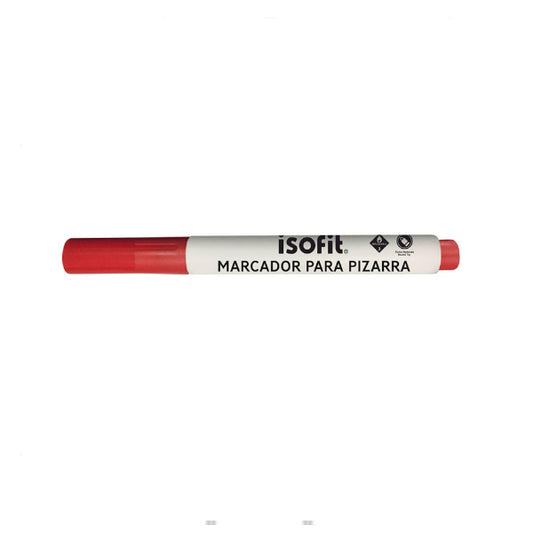 PLUMON PIZARRA ISOFIT DESECHABLE ROJO PUNTA REDONDA