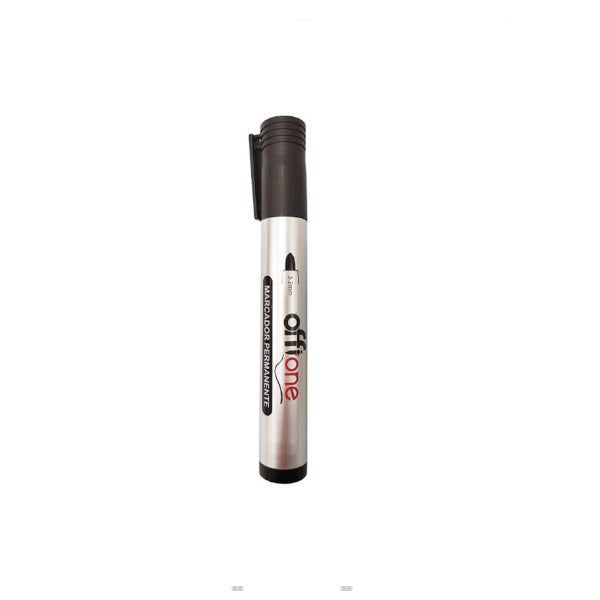 MARCADOR PERMAN.OFFIONE PTA REDONDA NEGRO 3.2 MM