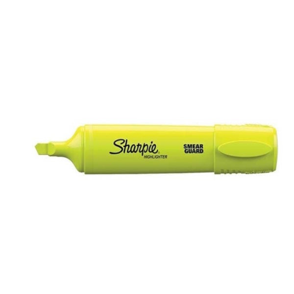 DESTACADOR PLANO AMARILLO SHARPIE