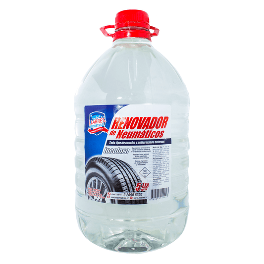 RENOVADOR DE GOMAS 5 TRANSPARENTE 5LT LLABRES
