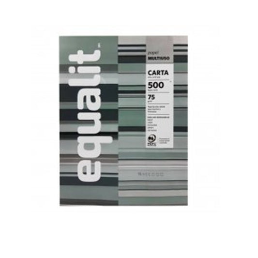 PAPEL FOTOC. CARTA 75 GR EQUALIT M/POSITO. 500 HJ